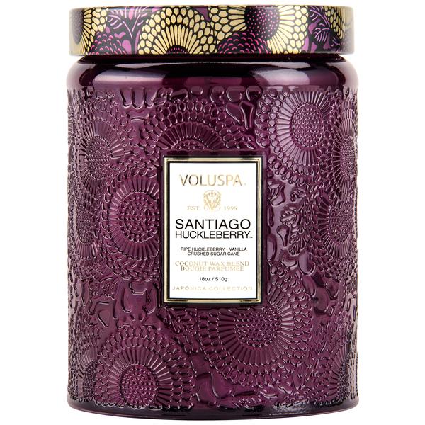 Voluspa Santiago Huckleberry Large Jar Candle